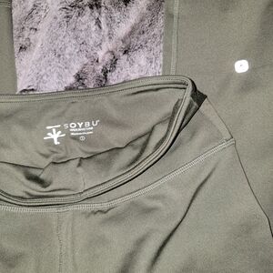 Soybu Olive Green Leggings